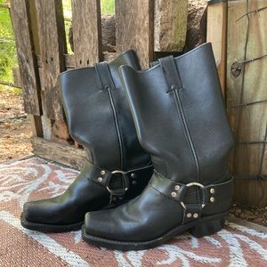 Frye Harness Boots 12R Black